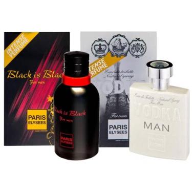 Imagem de Vodka Man + Black Is Black - Paris Elysees, 100ml