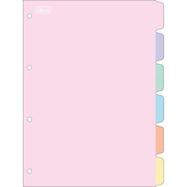 Imagem de Divisória Para Fichário Universitário Pastel Académie Tilibra