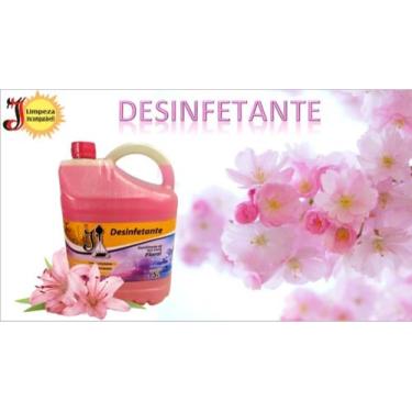 Imagem de Desinfetante Floral 5 litros  - JPRODUTOS DE LIMPEZA LTDA ME