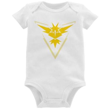 Imagem de Body Bebê Team Instinct - Foca na Moda, Branco, GG