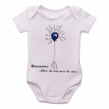 Imagem de body nenê criança roupa bebê Neurônio Humano - Empório Dutra, P   ( 0-