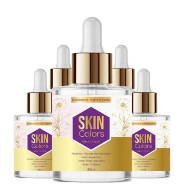 Imagem de Skin Colors - Seu Skincare Exclusivo e Revolucionário. Kit com 5 Unida