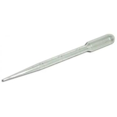 Imagem de Pipeta Plástica Pateur Conta Gotas 3ML - Não Tem Marca
