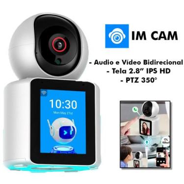 Imagem de Camera IP, Bidirecional Para Video Conferencia e Baba Eletrônica Com M