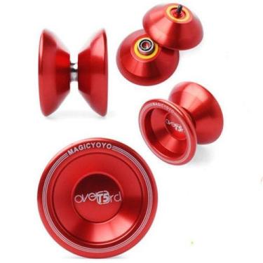 Imagem de Yoyo Profissional Magicyoyo T5 Vermelho Rolamento Côncavo ioiô de alum