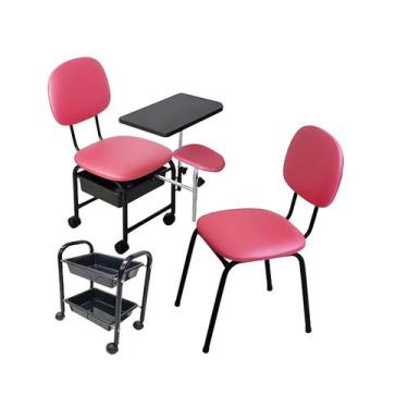 Imagem de Kit Cirandinha com Carrinho e Cadeira Cliente - FOR-TY,  PINK