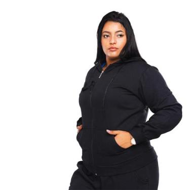 Imagem de Blusa de Moletom Feminina Corte Slim Conforto e Sofisticação Confira A