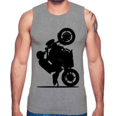 Imagem de Regata Moto Grau XJ6 - Foca na Moda, Cinza, M