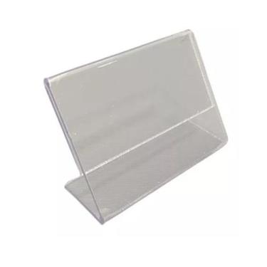 Imagem de Display Acrílico Porta Preço 6,5x4cm Buffet Etiqueta 50 Pcs - AGV Cria
