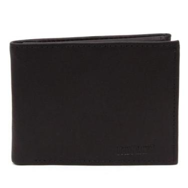 Imagem de Carteira Slim Casual em Couro BadPlay Lisa Basica com Porta Documentos