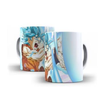 Imagem de Caneca Dragonballz Goku Super Kamehameha Sayajin Blue - Ng Decor Canec
