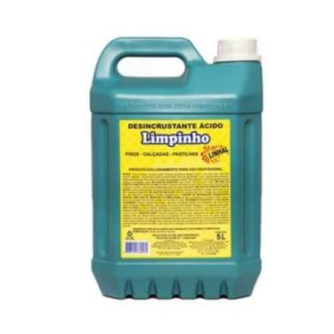 Imagem de Limpa Pedras  limpinho 5 litros Limpa Rejuntes Pós Obras - linhal