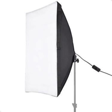 Imagem de Softbox Luz Contínua Lorben 50X70Cm Para Estúdio Foto Vídeo