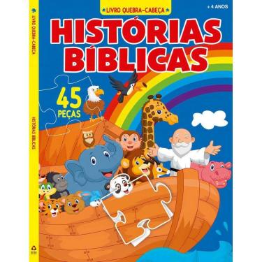 Imagem de Livro Quebra-Cabeça - Histórias Bíblicas