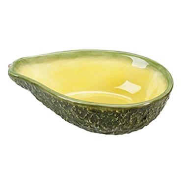 Imagem de Tigela de Servir de Abacate da Home Gourmet Collection - YTC - Cerâmica Pintada à Mão - Boêmio - Bowl - Tigela - 6.75 Litros
