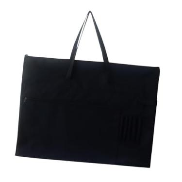 Imagem de shamjina Bolsa de portfólio de arte Bolsa de ferramentas de desenho de designer Bolsa de armazenamento de documentos de engenheiro Maleta de designer portátil