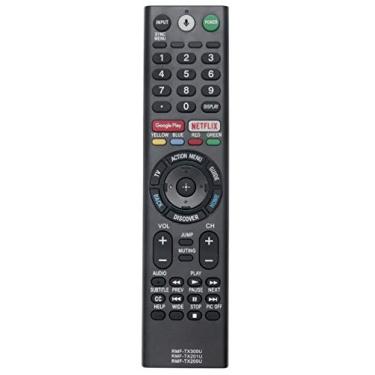 Imagem de RMF-TX300U RMF-TX200U Controle remoto substituto compatível com Sony TV XBR-55A1E XBR-65A1E XBR-77A1E XBR-75X940E XBR-55X930E XBR-65X930E XBR-49X900E XBR-55X900E XBR-65X900E XBR-900E XBR-900E XBR-XBR-900E XBR-95XBR-XBR-900E XBR-XBR-900E XBR-XBR-95XBR-95E XBR-95XBR-95X900E X900E 65X850E
