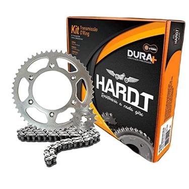 Imagem de KIT RELAÇÃO TRANSMISSÃO XRE 300 COM RETENTOR HARDT TODOS ANOS 55535 0223