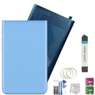 Imagem de JMBTQ Substituição de vidro traseiro Pixel 8 Pro para Google Pixel 8 Pro com fita pré-instalada + ferramentas (baía/azul)