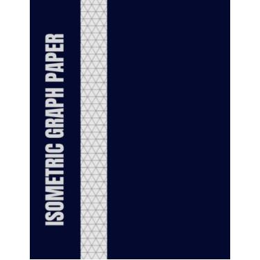 Imagem de Isometric Graph Paper: Equilateral Triangle Grid Graph paper for sketching 3D projects, interior design and more.