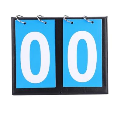 Imagem de Flipper de Placar, Placar Flip Com Artesanato Fino Leve Portátil Dígito Portátil Placar de Tênis Goleiro para Esportes, Futebol, Basquete, Tênis de Mesa (placar de dois dígitos)