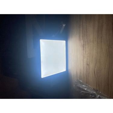 Imagem de Plafon embutir quadrado 25w alum led painel 29cm - preto