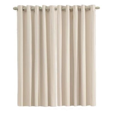 Imagem de Cortina Blackout Pvc Bella Janela 2,6X1,7 Areia