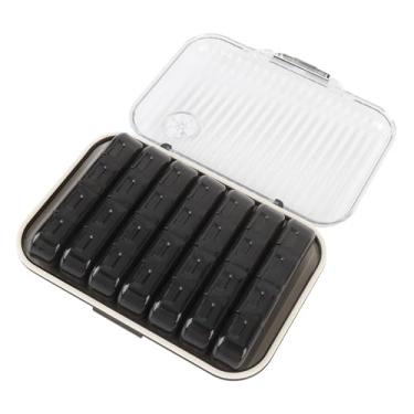 Imagem de Recipiente Semanal de Medicamentos de Viagem, Plástico à Prova de água de Grande Capacidade, Organizador de Medicamentos de 7 Dias, Recipiente Portátil para Vitaminas, óleo de