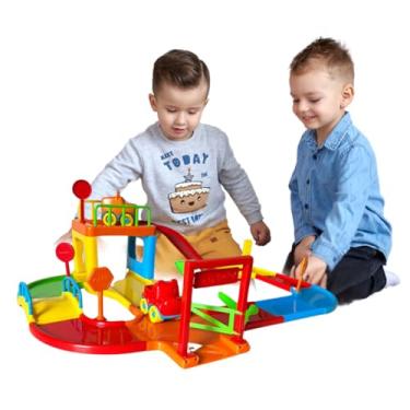 Imagem de Pista Corrida Carrinho Infantil Presente Criança Brinquedo