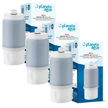 Imagem de Filtro Refil Vela 3M Aqualar Ap200 - Kit Com 3 - Planeta Agua