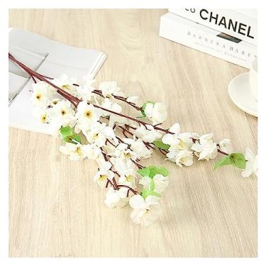 Imagem de Vaso flor artificial flor de seda para casa decoração de Natal arranjo de casamento acessórios vaso (B)