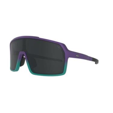 Imagem de Óculos de sol hb grinder matte gradient purple turquese gray