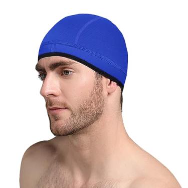 Imagem de TBLUITE Touca de neoprene com capuz de mergulho 2 mm Touca térmica de natação para meninas, meninos, crianças, jovens, homens, mulheres, mantém o cabelo longo e encaracolado com tranças limpas para
