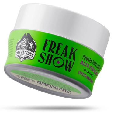Imagem de Pomada Water Soluble Alta Fixação Efeito Brilho Molhado Freak Show 40g Don Alcides
