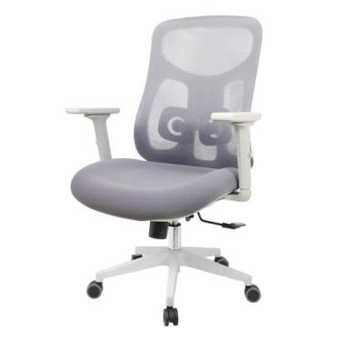 Imagem de Cadeira Escritório NR-17 Everest Diretor c/ Braços Fratini Encosto Tel