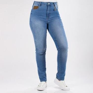 Imagem de Calça Jeans Colcci Skinny Bruna Laredo Azul - Feminino-Feminino
