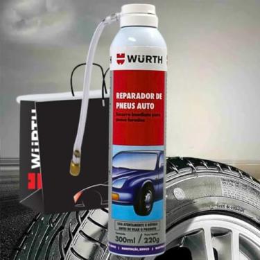 Imagem de Reparador De Pneu Furo Instantâneo 300ml Alemã Autorizada Carro/moto