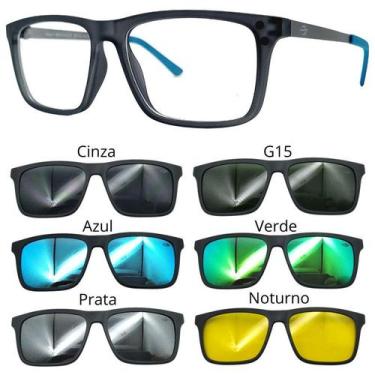 Imagem de Armação de Grau Mormaii 6132 Swap 4 com 6 Clipons - Escolha, D13