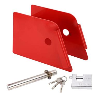 Imagem de Garra do pedal do imobilizador GRCFUMO, trava de freio de aço inoxidável, garra do acelerador do imobilizador anti-roubo, trava de pedal anti-roubo resistente para carro