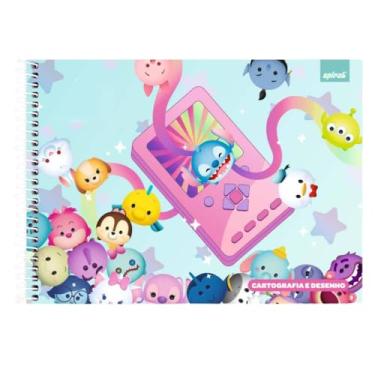 Imagem de Caderno Cartografia e Desenho Capa Dura 80 Folhas