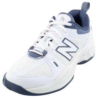 Imagem de New Balance Fresh Foam X 1007 Tênis feminino, Branco/sal marinho, 9.5 Wide