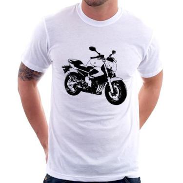 Imagem de Camiseta Moto XJ6 N Art - Foca na Moda, Branco, P