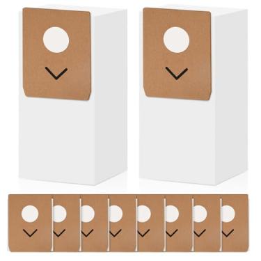 Imagem de Pacote com 10 sacos de pó para aspirador de pó sem fio Eureka Stylus Elite NEC490BL, saco de pó de substituição de grande capacidade de 3L
