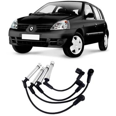 Imagem de Jogo Cabo Vela Ignição Renault Clio 1.0 98 a 2008 Ngk