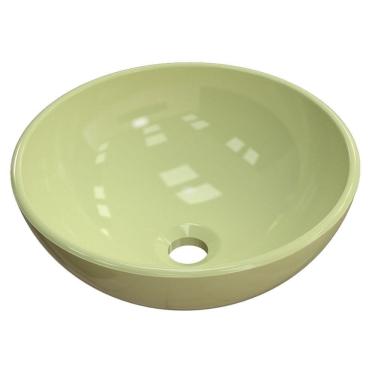 Imagem de Cuba Pia De Apoio Para Banheiro Redonda Bowl 35 C08 Verde Acqua - Mpozenato