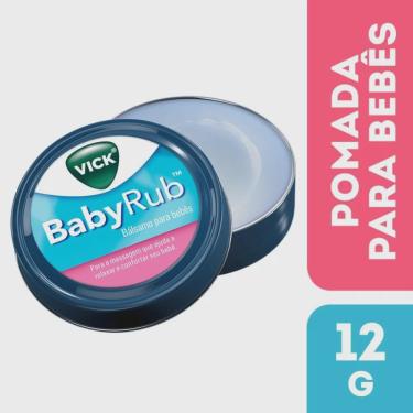 Imagem de Vick babyrub bálsamo para bebês 12G