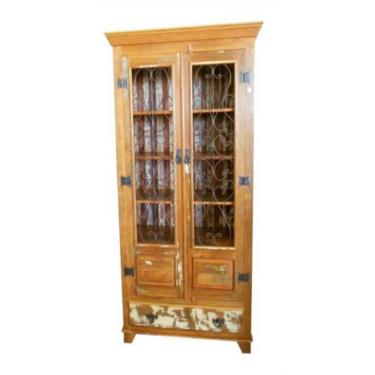 Imagem de Armário Rústico Camboja Em Madeira De Demolição E Ferro - Cód 2223