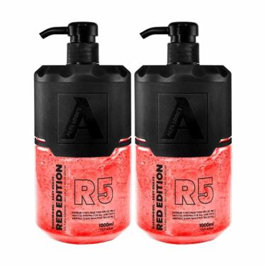Imagem de Kit 2X Shaving Gel Red Edition R5 1000Ml Alfa Looks