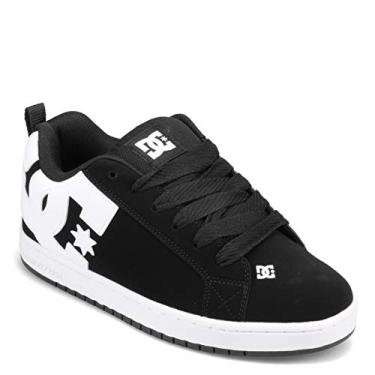 Imagem de DC Tênis de skate masculino casual Court Graffik, Preto, 8