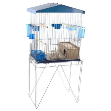 Imagem de Combo Viveiro Para Pássaros Pequeno Completo